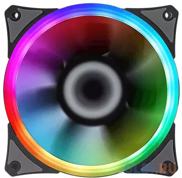 GameMAX, GMX-12rainbow-S Вентилятор для компьютера 120х120х25, 12В,(гидродинамический подшипник)