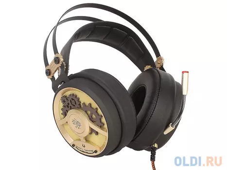 Гарнитура A4Tech Bloody M660 черный/бронзовый 1.2м