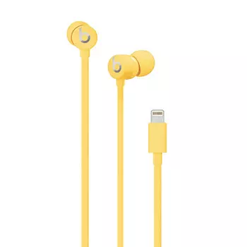 Гарнитура Apple Urbeats3 MUHU2EE/A Yellow Проводные / Внутриканальные с микрофоном / 20-20000 Гц / 115 дБ / Lightning