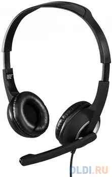 Гарнитура HAMA Essential HS-P150 черный серебристый