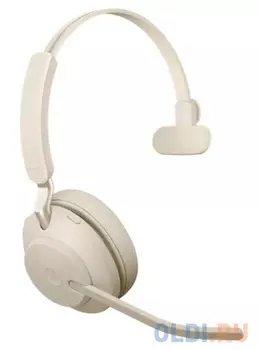 Гарнитура Jabra Evolve2 65, Link380c UC Mono Beige