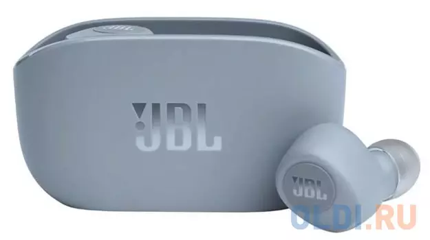 Гарнитура JBL Wave 100TWS голубой