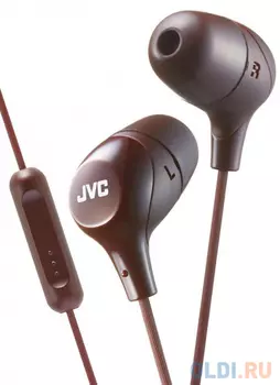 Гарнитура JVC HA-FX38M-T-E коричневый