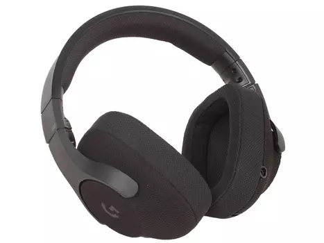 Гарнитура Logitech 7.1 Surround Gaming Headset G433 (981-000668) Black Проводные / Полноразмерные с микрофоном / 20 — 20 000 Гц / 107 дБ / Одностороннее / USB / miniJack 3.5 мм