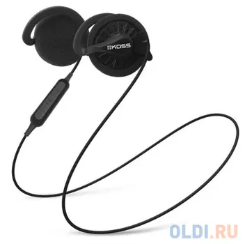 Гарнитура накладные Koss KSC35 черный беспроводные bluetooth крепление за ухом (80000937)