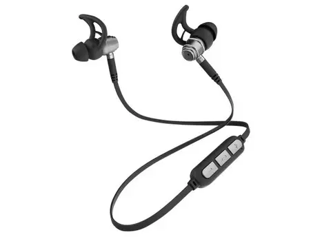 Гарнитура Nobby Expert L-900 Black/Grey Беспроводные / Внутриканальные с микрофоном / 20 - 20000 Гц / 95 дБ / BlueTooth / microUSB