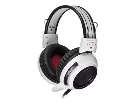 Гарнитура Oklick HS-G300 белый-черный