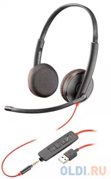 Гарнитура Plantronics BlackWire C3225-A черный
