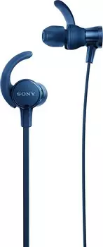 Гарнитура Sony MDR-XB510AS Blue Проводные / Внутриканальные с микрофоном / 4 - 24000 Гц / 106 дБ / Двустороннее / miniJack 3.5 мм