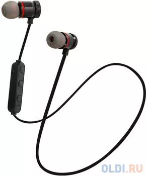 Гарнитура вкладыши Arian HS-01BT черный беспроводные bluetooth (в ушной раковине)