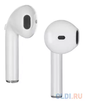 Гарнитура вкладыши Digma TWS-10 белый беспроводные bluetooth (в ушной раковине)