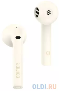 Гарнитура вкладыши Edifier TWS200 Plus слоновая кость беспроводные bluetooth в ушной раковине