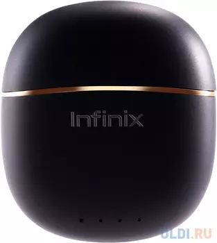 Гарнитура вкладыши Infinix XBuds XE23 черный беспроводные bluetooth в ушной раковине (10311756)