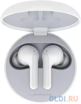 Гарнитура вкладыши LG HBS-FN4 белый беспроводные bluetooth в ушной раковине (HBS-FN4.ABRUWH)