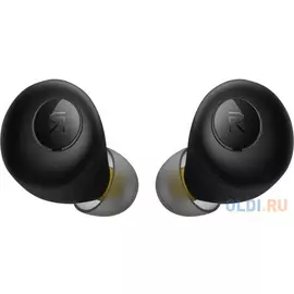 Гарнитура вкладыши Realme Buds Q RMA215 черный беспроводные bluetooth в ушной раковине (4812229)