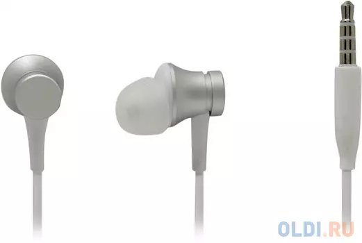 Гарнитура Xiaomi Mi In-Ear Headphones Basic серебристый