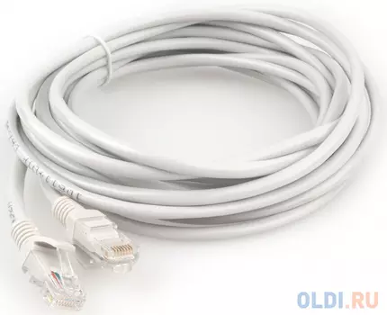 Гарнизон PC-UTP-5e-5 кат.5e, Патч-корд UTP 5м, литой, многожильный (серый)