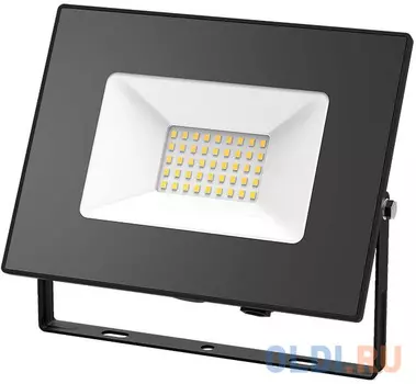 GAUSS 613527170 Прожектор светодиодный LED 70W 4450lm IP65 3000К черный 1/24