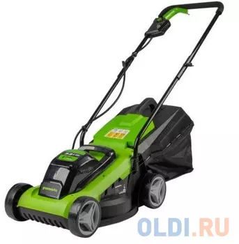 Газонокосилка аккумуляторная Greenworks G24LM33K2 2509607