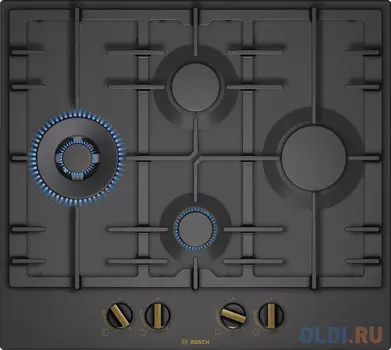 Варочная панель газовая Bosch PCI6B3B90R черный