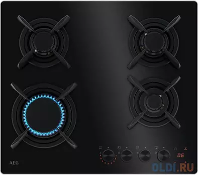 Газовая варочная поверхность AEG HKB64453NB черный