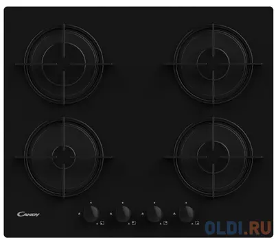 Варочная панель газовая Candy CVW6BB черный