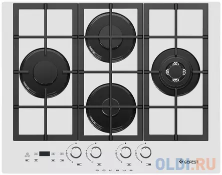 Газовая варочная поверхность Gefest ПВГ 2231-08 Р12 белый