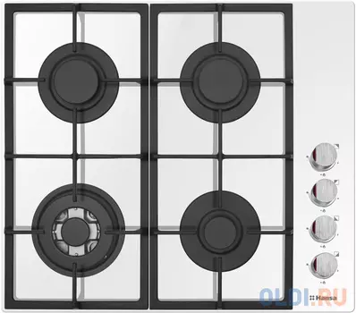 Варочная панель газовая Hansa BHKW621531 белый