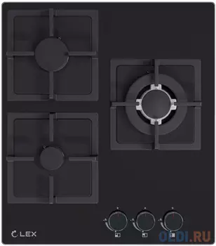 Газовая варочная поверхность Lex GVG 434 BBL черный