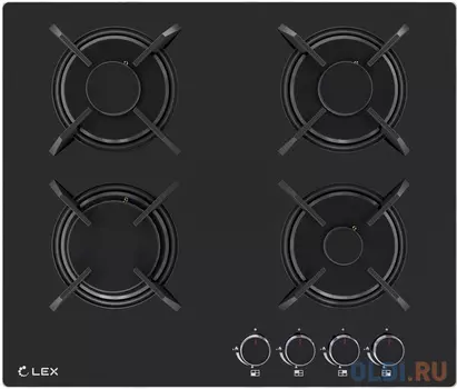 Газовая варочная поверхность Lex GVG 643 BBL черный