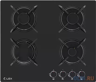 Газовая варочная поверхность Lex GVG 643A BBL черный
