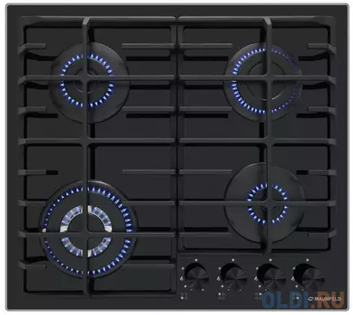 Газовая варочная поверхность Maunfeld EGHG.64.63CB2/G черный