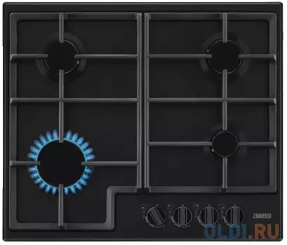 Газовая варочная поверхность Zanussi GPZ263SB черный