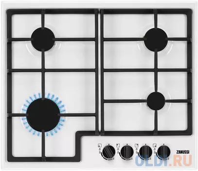 Газовая варочная поверхность Zanussi GPZ263SW белый