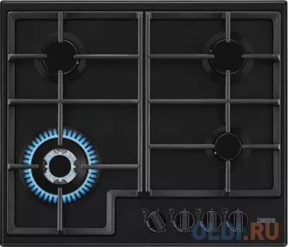 Газовая варочная поверхность Zanussi GPZ363SB черный