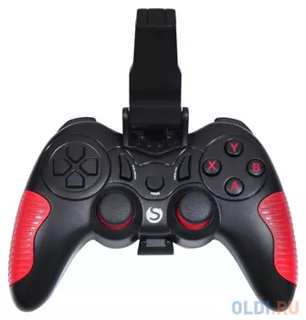 Геймпад беспроводной SUNWIND SW-GP200M черный, подставка для смартфона/кабель [1427368]