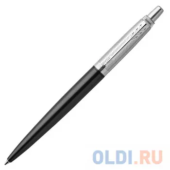 Гелевая ручка автоматическая Parker 2020644 "Jotter Premium Tower Grey Diagonal CT" черный