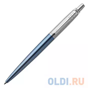 Гелевая ручка автоматическая Parker 2020650 "Jotter Waterloo Blue CT" черный