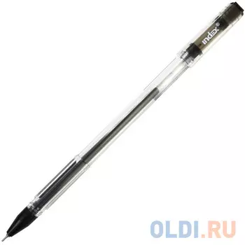 Гелевая ручка Index IGP600/BK черный 0.6 мм