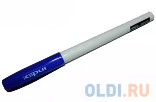 Гелевая ручка Index IGP601/BU синий 0.6 мм