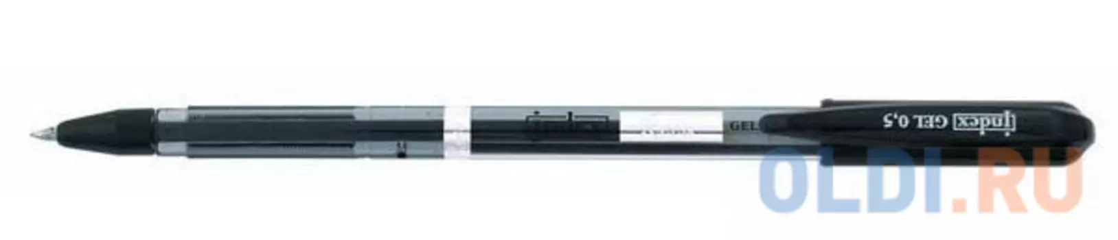 Гелевая ручка Index Reed черный 0.5 мм IGP101/BK IGP101/BK