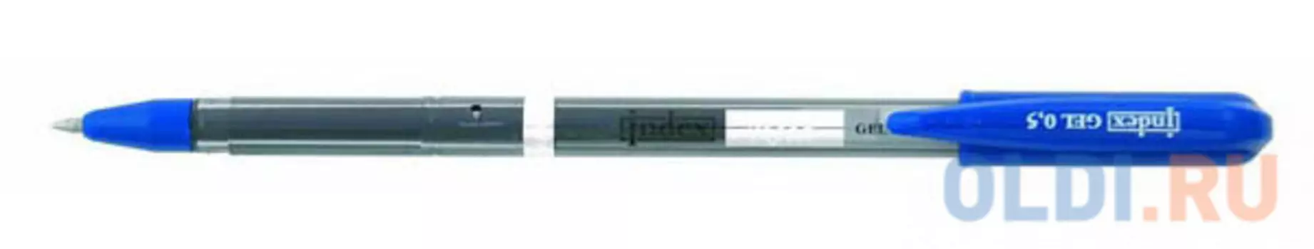 Гелевая ручка Index Reed синий 0.5 мм IGP111/BU IGP111/BU