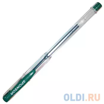 Гелевая ручка SPONSOR SGP01/GN/SPEC зеленый 0.5 мм