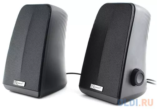 Gembird SPK-505, черный, 10 Вт, рег. громкости, USB-питание