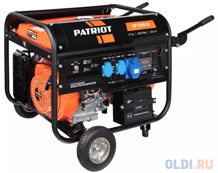 Генератор бензиновый PATRIOT GP 7210LE