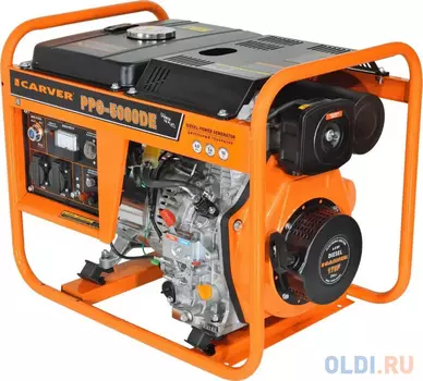 Генератор Carver PPG - 5000D 3.6кВт