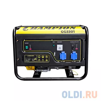 Генератор CHAMPION GG3301 3100Вт 223см3 16л F7TC 3600об/мин 46кг