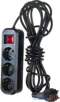 Gigant бытовой удлинитель с заземлением ПВС 3x0,75 3 гнезда 5м 80091