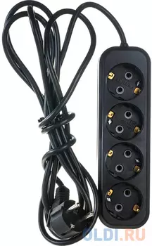 Gigant бытовой удлинитель с заземлением ПВС 3x0,75 4 гнезда 3м 80086