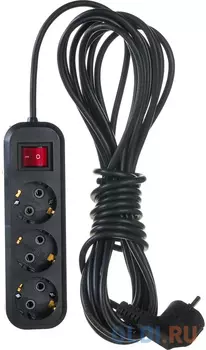 Gigant бытовой удлинитель с заземлением ПВС 3x0,75 3 гнезда 7м 80092